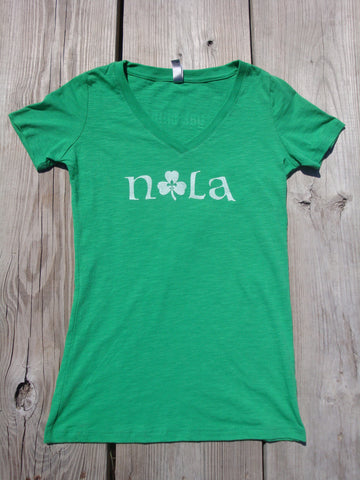 NOLA Irish - fitted v-neck