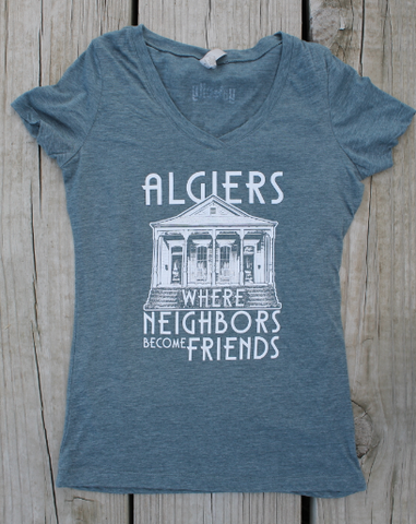 Algiers - fitted v-neck